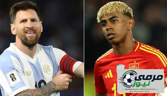 غافي يتحدث عن المقارنة بين يامال وميسي