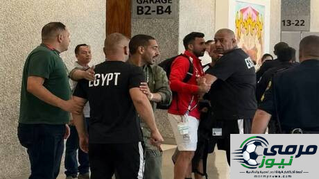 شاهد.. مشادة حادة بين إبراهيم حسن وأفراد الأمن في فندق "الفراعنة"