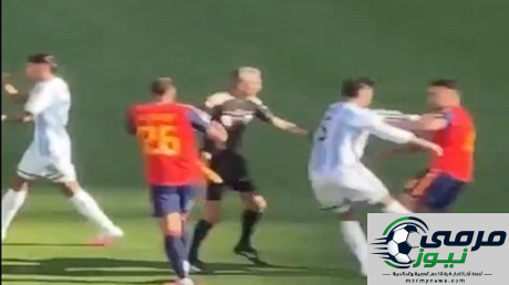 أول إجراء من الفيفا بعد الفوضى التي شهدها نهائي المونديال بين الأرجنتين وإسبانيا